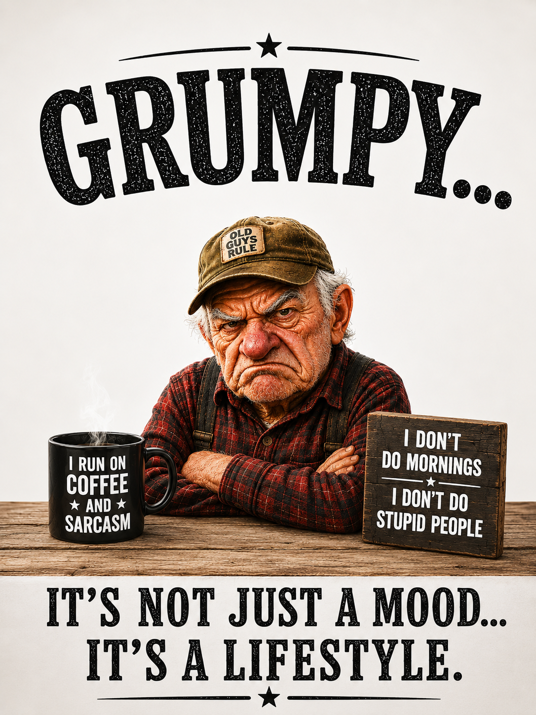 Grumpy comedy transfer