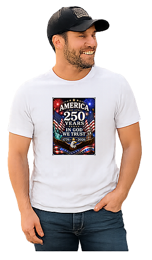 250 Years of Freedom - White